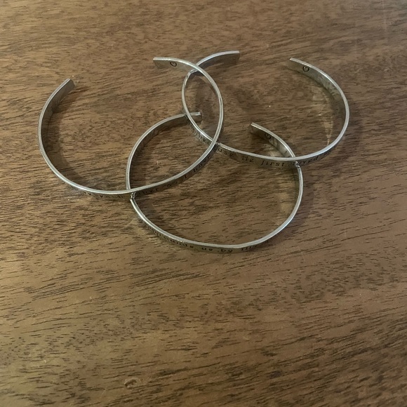 Set of 3 Religious Bangles. - Picture 2 of 7